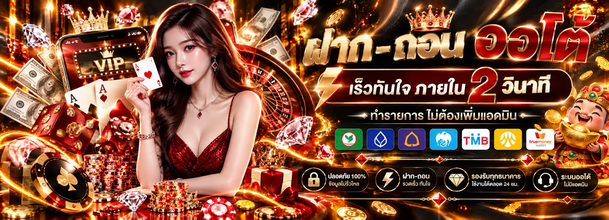ระบบฝากถอนออโต้ BUGGY888 และช่องทางธนาคาร